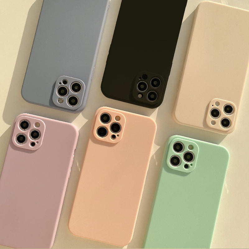 Original Liquid Silicone Frosted Phone Case Original Liquid Silicone Frosted Phone Case